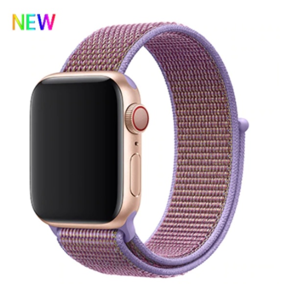 NEW Lilac Strap Loop Band FOR Apple Watch - Picture 2 of 6